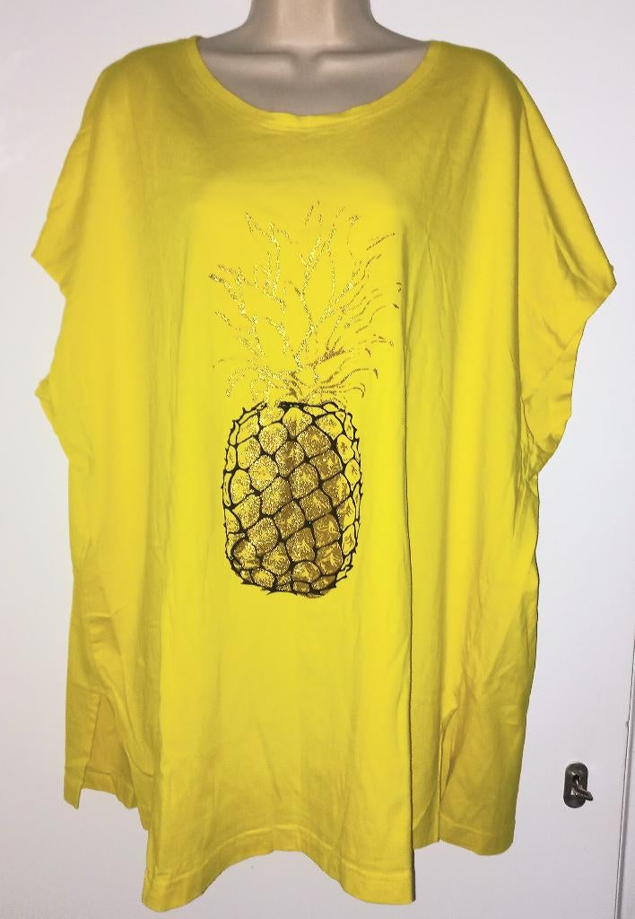 BPC Selection top maat 54, Kleding | Dames, Grote Maten, Ophalen of Verzenden, Zo goed als nieuw, Geel, Shirt of Top