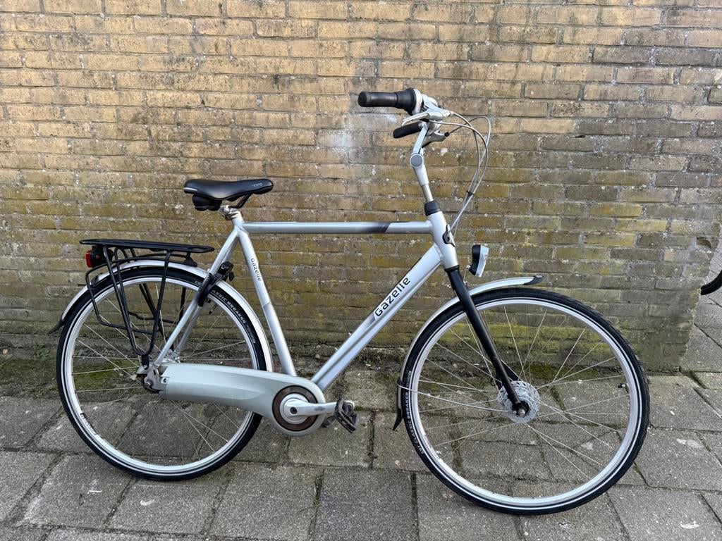 Nette gazelle orange c7 herenfiets 28” 61 cm 7 versnellingen, Fietsen en Brommers, Fietsen | Heren | Herenfietsen, Ophalen, Gebruikt