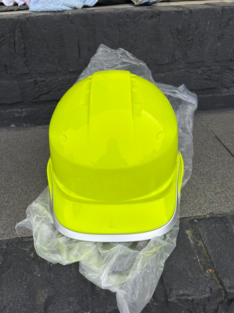 Nieuwe Deltaplus Bouwhelm - Geel, Ophalen of Verzenden, Nieuw