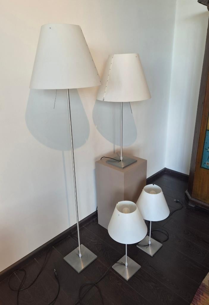 Luceplan Constanza (2x) en Constanzina (2x), Ophalen, Gebruikt, 100 tot 150 cm, Modern