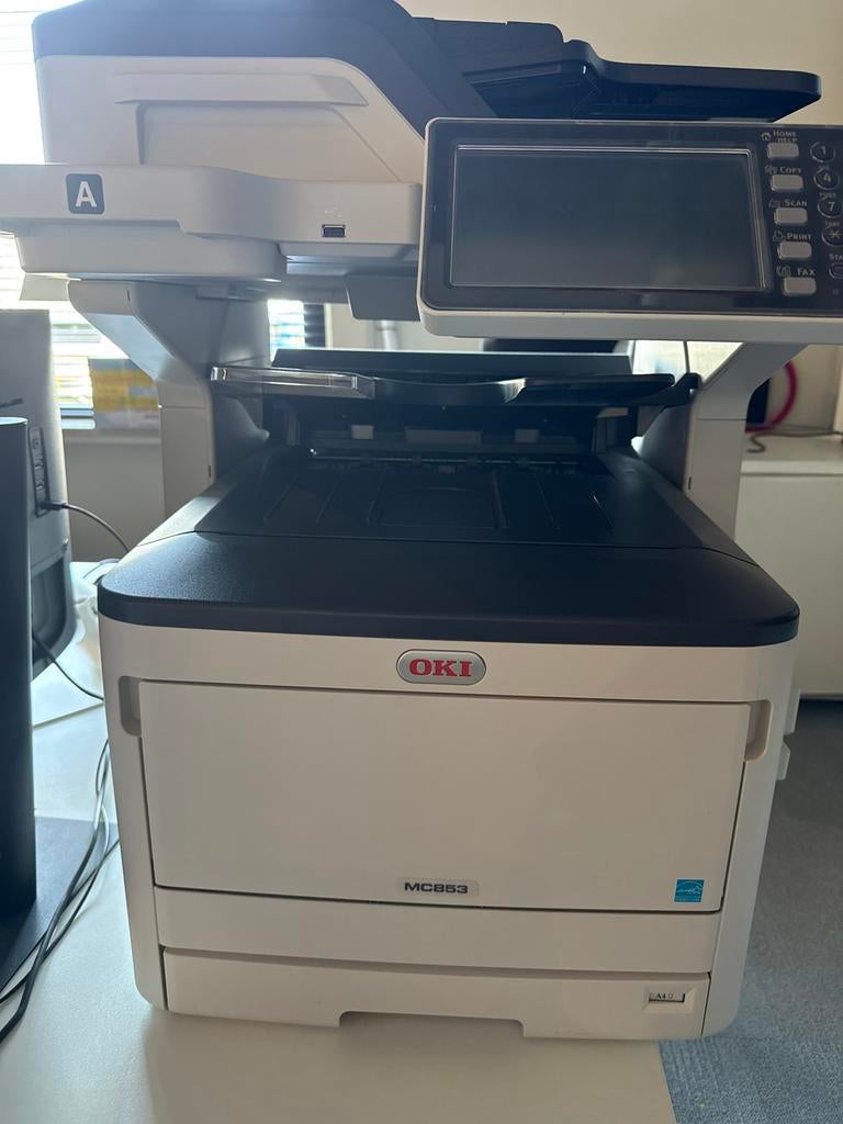 Oki MC853 A3/A4 printer, Computers en Software, Printers, Ophalen, Gebruikt, All-in-one, Kleur printen