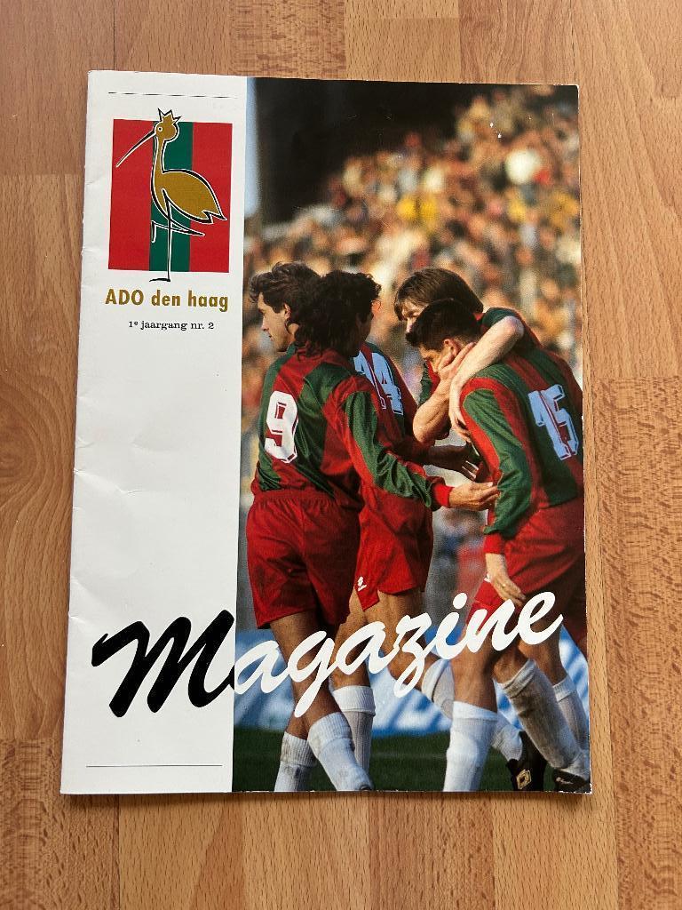 Ado Den haag vintage magazine jaren 90, Ophalen, Gebruikt, Overige binnenlandse clubs, Boek of Tijdschrift