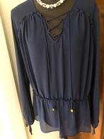 Michael kors blous M, Kleding | Dames, Verzenden, Zo goed als nieuw, Maat 38/40 (M), Blauw
