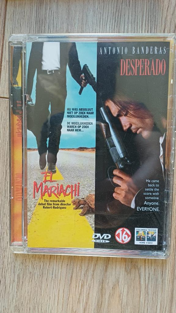 El Mariachi, Desperado en Desperado 2, Vanaf 16 jaar, Verzenden, Zo goed als nieuw, Actie
