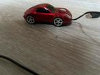 Unieke Porsche computermuis - Rood, bedraad, Ophalen of Verzenden, Gebruikt, Bedraad, Muis
