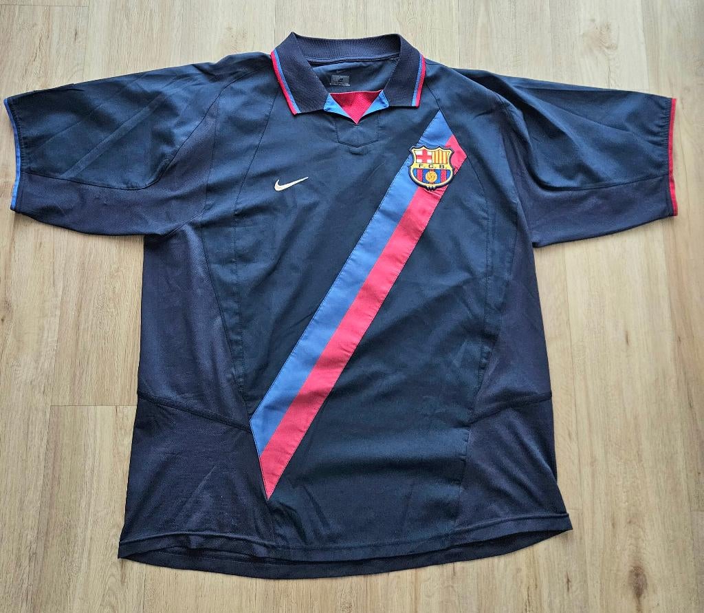FC Barcelona vintage voetbalshirt 2003 (XL), Ophalen of Verzenden, Zo goed als nieuw, Buitenlandse clubs, Shirt