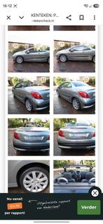 Peugeot 207 1.6 16V CC 110KW 2008 Grijs, Auto's, Peugeot, Voorwielaandrijving, Zwart, 4 cilinders, Cabriolet