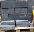 Bloembak stenen en zwarte klinkers, Tuin en Terras, Bielzen en Borders, Ophalen, Overige materialen, Blok, Nieuw