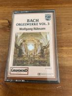 Cassette Bach - Orgelwerke Vol. 3 / Wolfgang Rubsam / Philip, Cd's en Dvd's, Cassettebandjes, Klassiek, 1 bandje, Ophalen of Verzenden