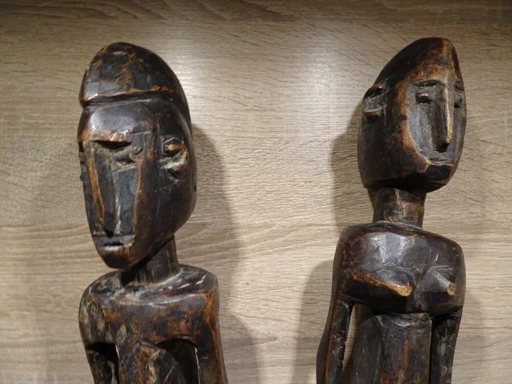 Mooi paar Dogon beelden, Ophalen of Verzenden