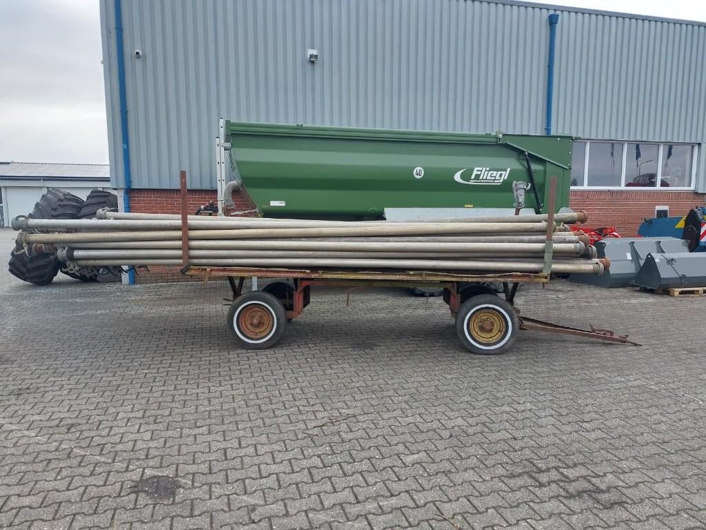 Platte Wagen + Beregeningsbuizen, 100 liter of meer, Ophalen, Gebruikt, Transportkar