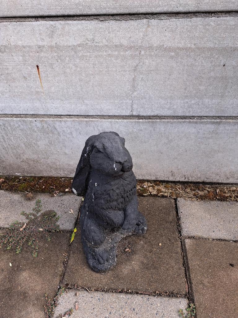 tuinbeeldjes, Ophalen, Gebruikt, Beton, Dierenbeeld