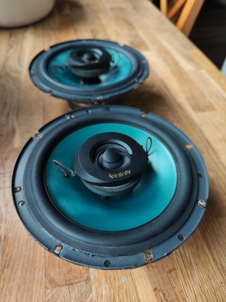 Infinity Kappa 652cf Car Speakers - Goede staat, Auto diversen, Autospeakers, Gebruikt, Ophalen of Verzenden