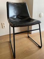 eettafelstoelen, Huis en Inrichting, Ophalen, Gebruikt, Bruin, Leer