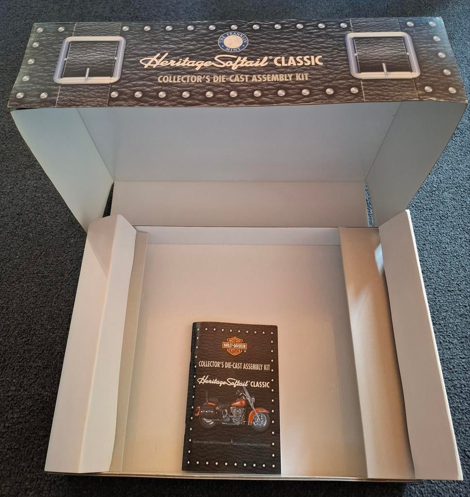 Franklin Mint Harley Davidson 1:10, Ophalen of Verzenden, Auto