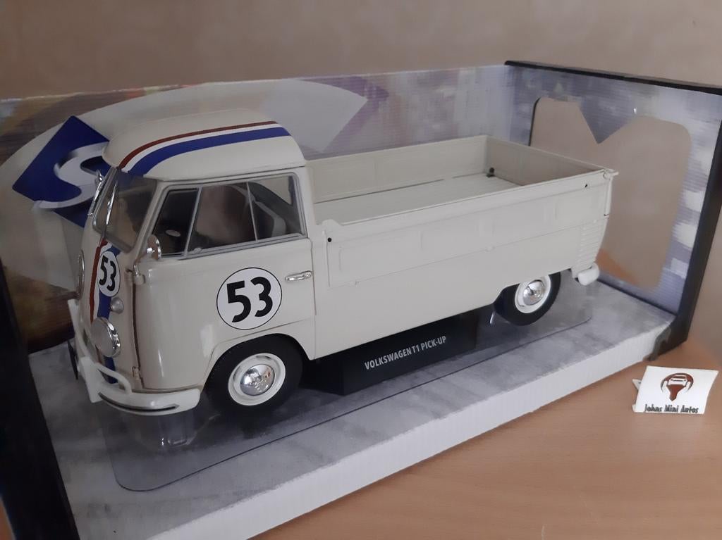 Volkswagen T1 Pick-Up beige #53 van Solido 1:18, Solido, Auto, Solido, Nieuw