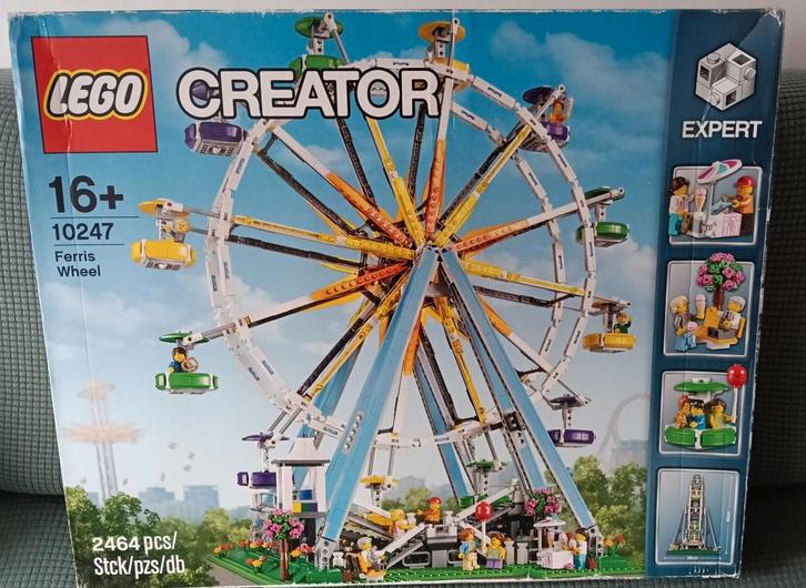 Lego Creator Expert 10247 Reuzenrad - Compleet met doos, Kinderen en Baby's, Speelgoed | Duplo en Lego, Zo goed als nieuw, Lego