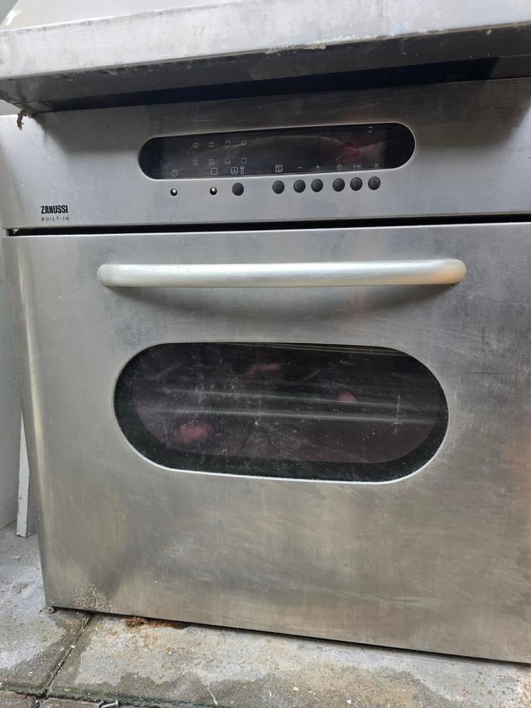 Zanussi Inbouw Oven - Gebruikt, Functioneel, Witgoed en Apparatuur, Ovens, Gebruikt, Inbouw, Oven, 60 cm of meer, 60 cm of meer