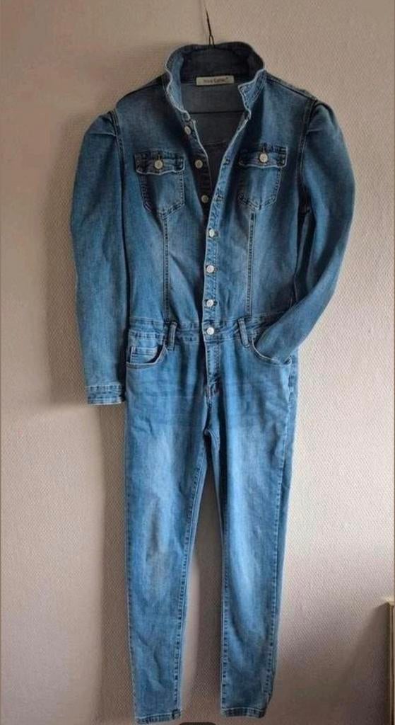 Nieuwe jumpsuit van Nina Carter maat 38/M, Kleding | Dames, Jumpsuits, Maat 38/40 (M), Blauw, Nieuw, Ophalen of Verzenden