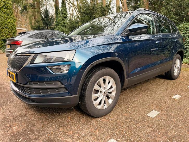 Skoda Karoq 1.5 TSI ACT 150pk 2021 Blauw, Auto's, Skoda, Particulier, Karoq, ABS, Airbags, Airconditioning, Apple Carplay, Bluetooth