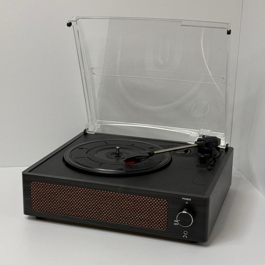 Vinyl Platenspeler met Speaker | Bluetooth | Nette staat, Audio, Tv en Foto, Platenspelers, Flex Ltd., Zo goed als nieuw, https://flex.com/contact-us