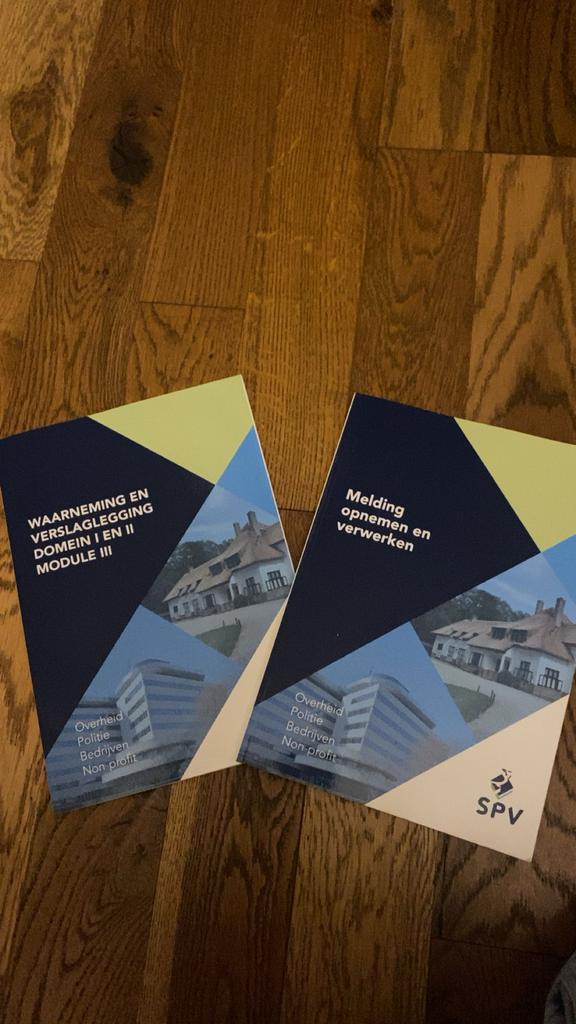 SPV Boeken: Waarneming & Verslaglegging, Melding Opnemen, Boeken, Verzenden, Gamma, Zo goed als nieuw, MBO