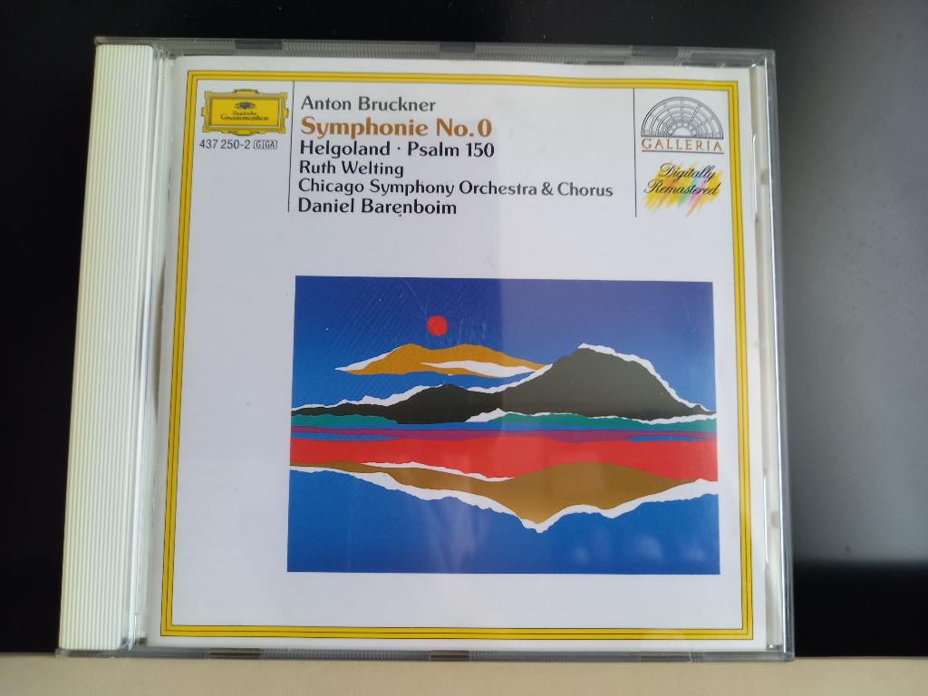 Anton Bruckner Symphonie No 0 Helgoland Psalm 150, Ophalen of Verzenden, Modernisme tot heden, Zo goed als nieuw, Orkest of Ballet