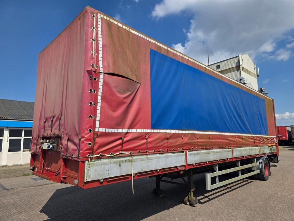 Pacton SAF Pacton 1 assige city Schuifzeil oplegger - SAF st, Overige kleuren, Overige brandstoffen, Bedrijf, Aanhangers en Opleggers