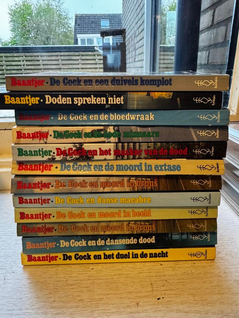 Baantjer boeken, Boeken, Ophalen, Gelezen