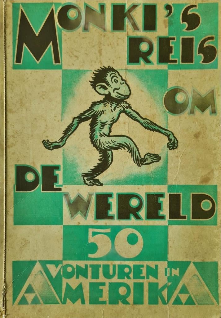Monki's Reis om de Wereld: 50 Avonturen in Amerika, Antiek en Kunst, Antiek | Boeken en Bijbels, Ophalen of Verzenden