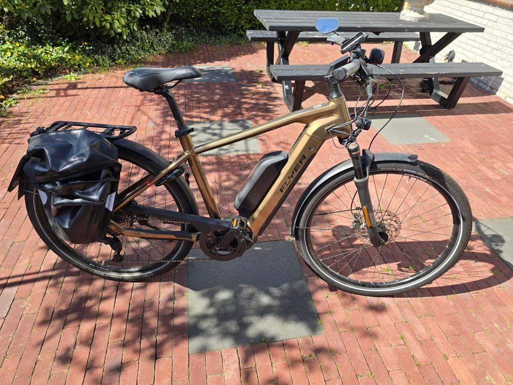 Flyer upstreet 4 speedpedelec 2021, Fietsen en Brommers, Elektrische fietsen, Overige merken, Ophalen of Verzenden, Zo goed als nieuw