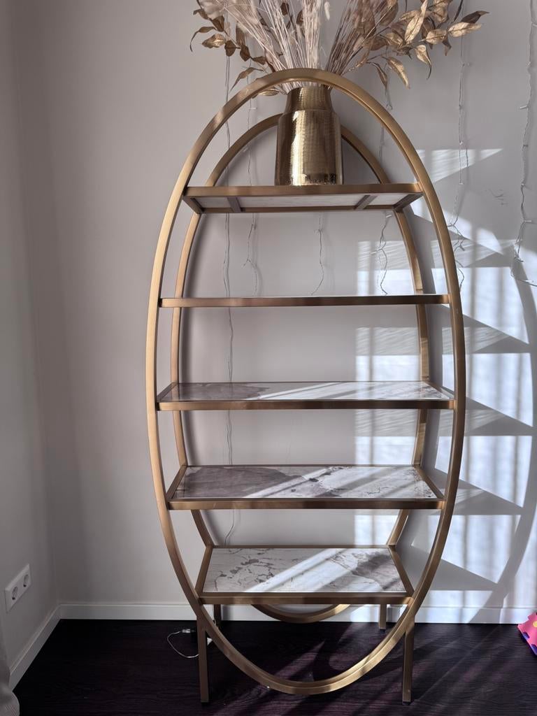 Marmer open stellingkast, Ophalen, Zo goed als nieuw