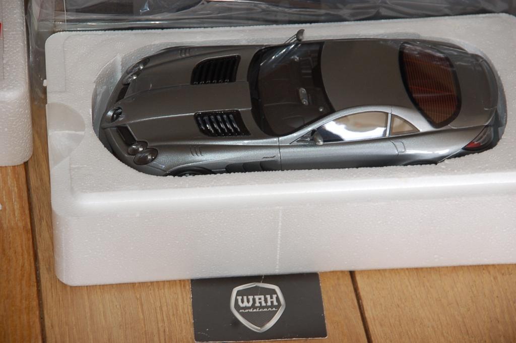 1:18 MERCEDES SLR MCLAREN MSO grey GT spirit GT365 WRH, Hobby en Vrije tijd, Modelauto's | 1:18, Verzenden, Zo goed als nieuw