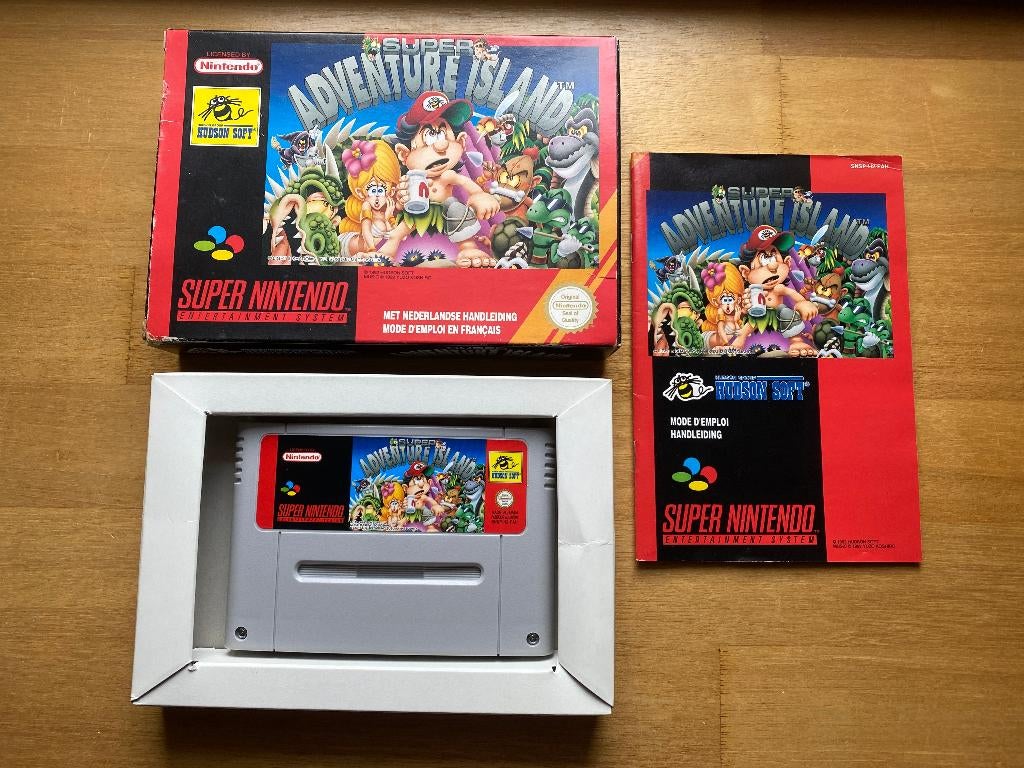 Super adventure island snes FAH, Avontuur en Actie, 1 speler, Ophalen of Verzenden, Zo goed als nieuw