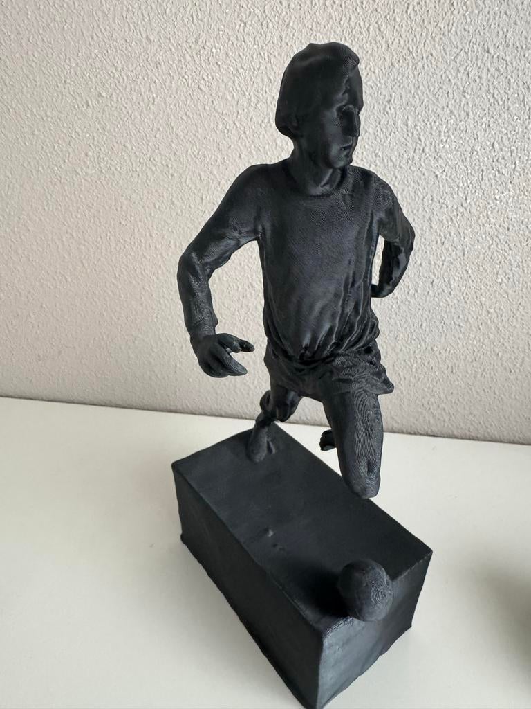 Johan cruijff  Ajax  3d print 24cm hoog, Ophalen of Verzenden, Nieuw, Overige typen