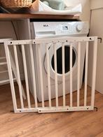 Wit traprek z.g.a.n., Kinderen en Baby's, Traphekjes, Ophalen of Verzenden, Zo goed als nieuw, Metaal of IJzer, Schroefhekje