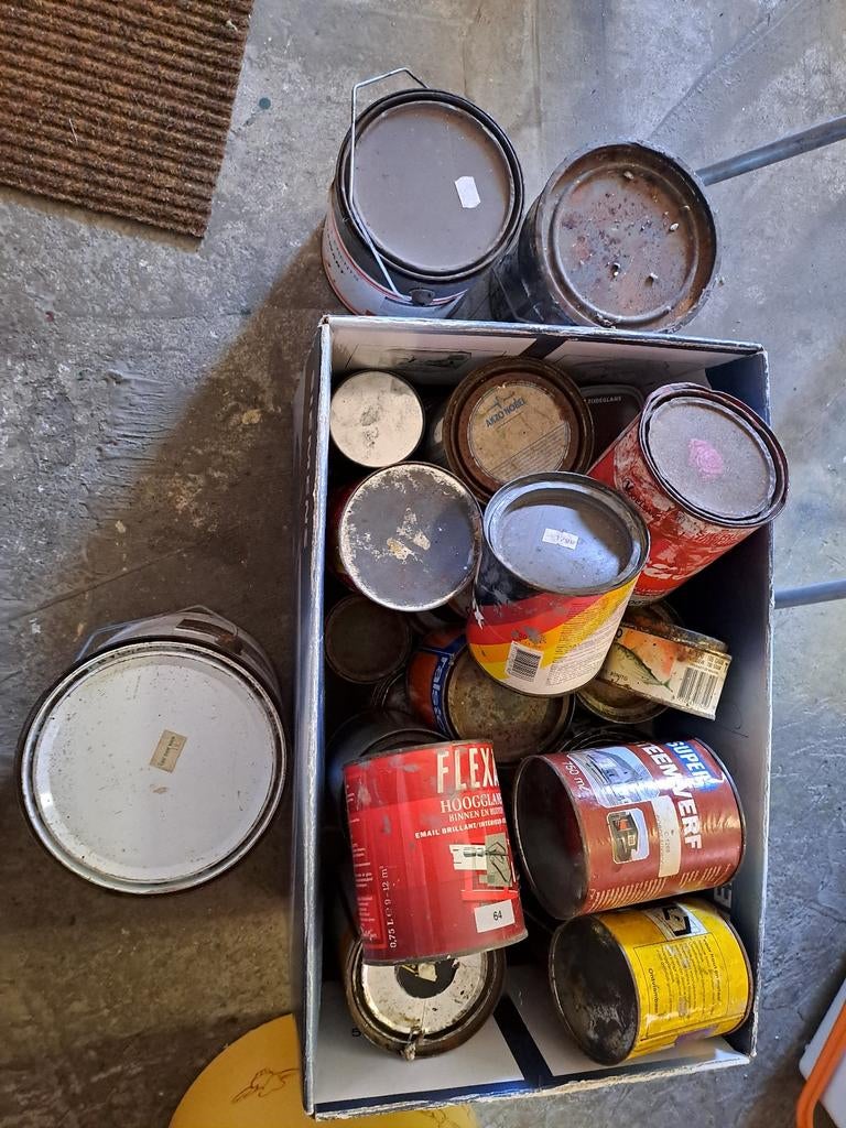 Iemand belang bij oude verf, Doe-het-zelf en Verbouw, Verf, Beits en Lak, Ophalen