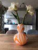 Glazen knobbelvaas, Ophalen of Verzenden