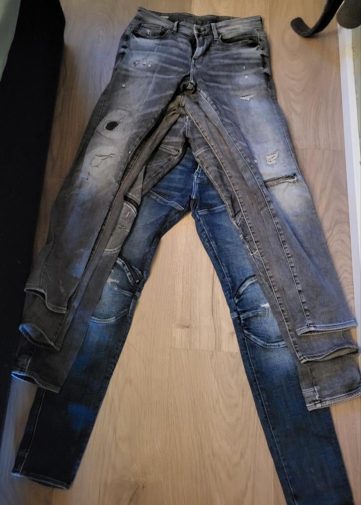 G-Star RAW  4stuks, Overige kleuren, Overige jeansmaten, Ophalen of Verzenden, Zo goed als nieuw