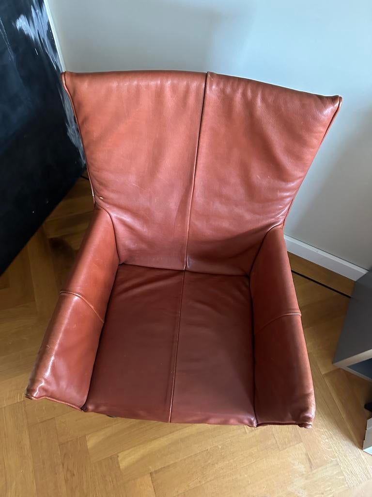 Montel Chaplin, Huis en Inrichting, Stoelen, Ophalen, Gebruikt, Bruin, Leer