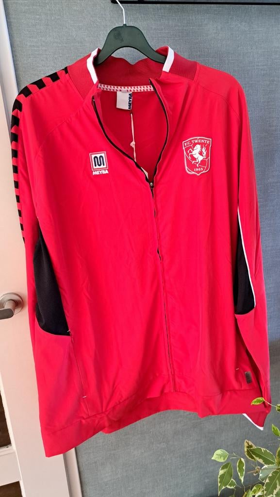 Wind jack sport jack maat xxxl FC Twente 3xl, Kleding | Heren, Sportkleding, Ophalen of Verzenden, Overige maten, Blauw, Voetbal