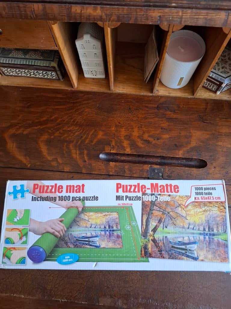 Puzzelmat voor legpuzzels tot 2000 stukjes, Hobby en Vrije tijd, Denksport en Puzzels, Ophalen of Verzenden, Meer dan 1500 stukjes