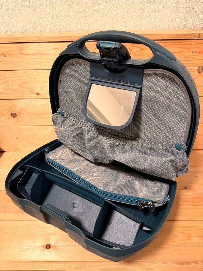 Vintage Samsonite Beautycase / Make-up koffer met slot, Ophalen of Verzenden, Zo goed als nieuw, Met slot