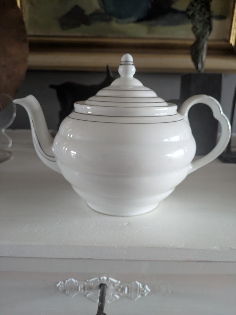 Art deco Mosa Maastricht theepot Michelin, Antiek en Kunst, Ophalen of Verzenden