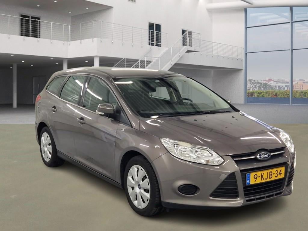 Ford Focus Wagon 1.0 EcoBoost Trend, Auto's, Euro 5, 101 pk, Gebruikt, Bruin