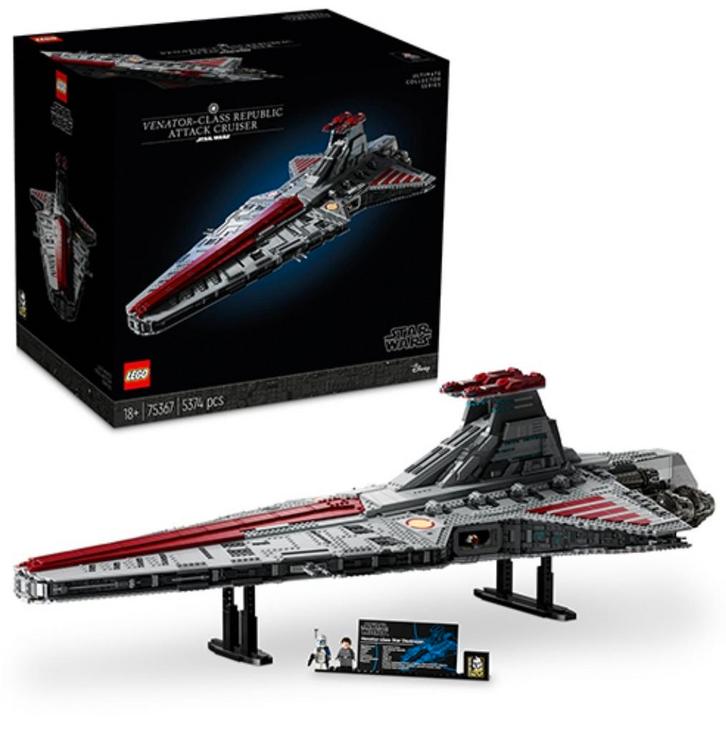 Lego 75367 Star Wars UCS Venator Class SEALED shipper, Hobby en Vrije tijd, Modelbouw | Vliegtuigen en Helikopters, Overige merken