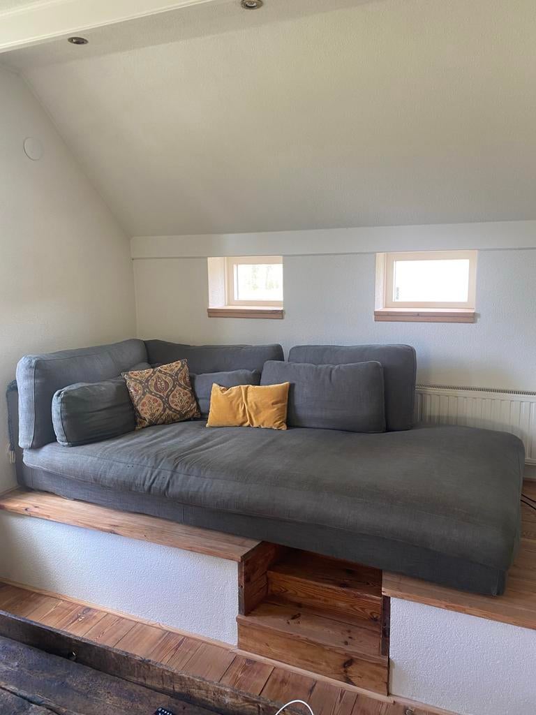 T.e.a.b.Designbank Linteloo Loungebank, Ophalen, 250 tot 300 cm, Gebruikt, 100 tot 125 cm