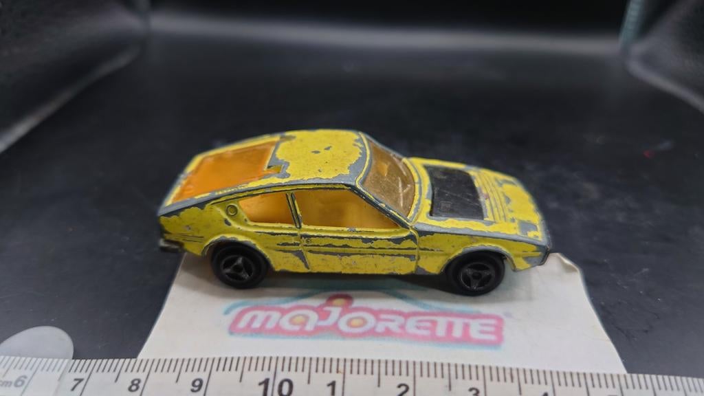 Majorette Matra Simca Bagheera - Gele Diecast Auto, Ophalen of Verzenden, Gebruikt, Auto, Majorette