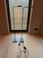 2 Bronze Vloerlampen, Huis en Inrichting, Lampen | Vloerlampen, Ophalen, Zo goed als nieuw, 100 tot 150 cm