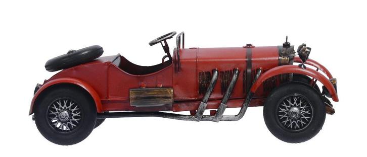 Auto open met reservewiel Rood Item BL 113, Hobby en Vrije tijd, Modelbouw | Auto's en Voertuigen, Nieuw, Auto, Groter dan 1:32